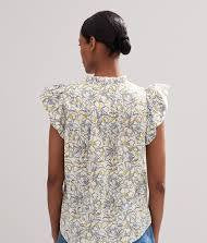Me+Em Cotton Floral Top