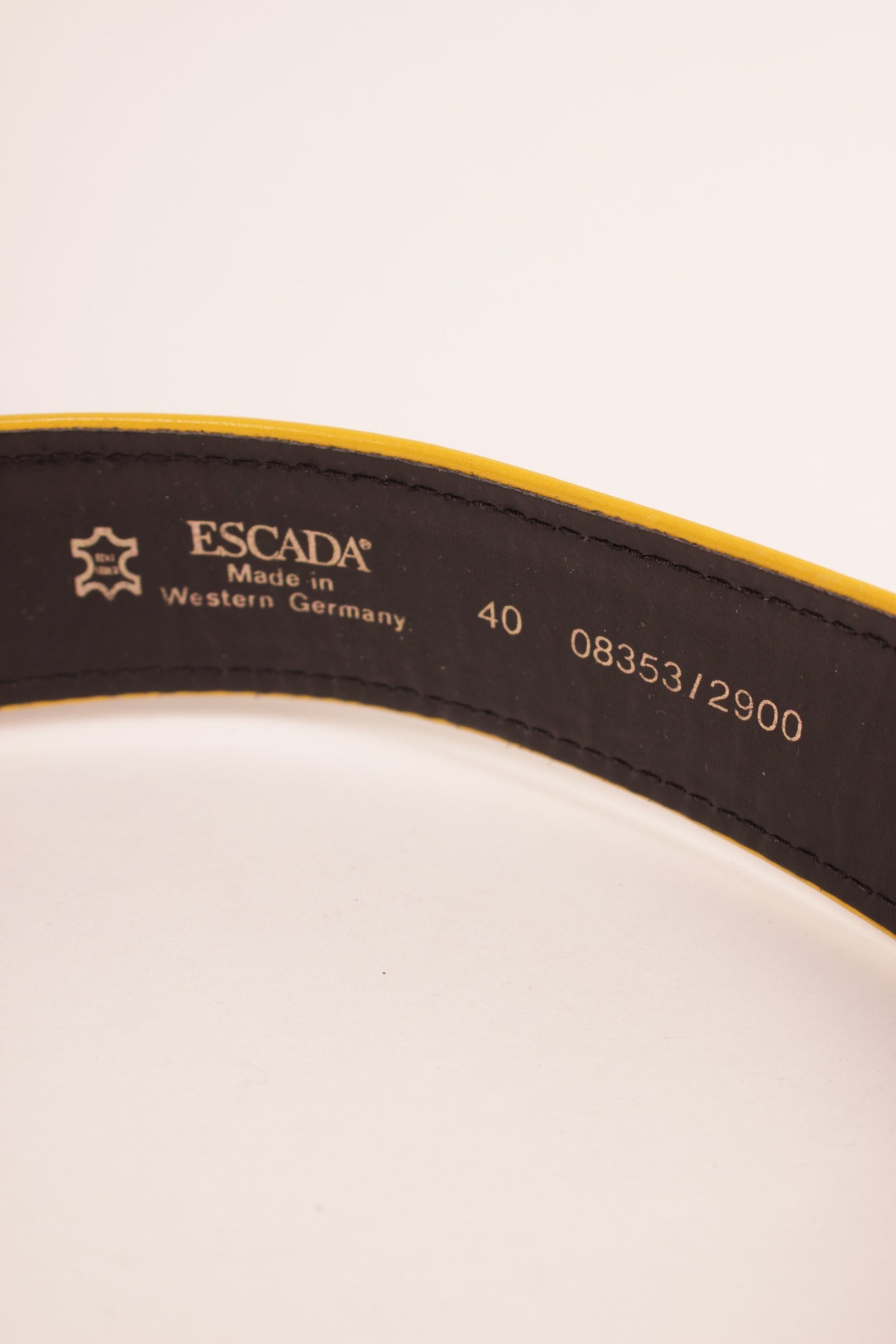 Vintage Escada Heart Jewel Belt