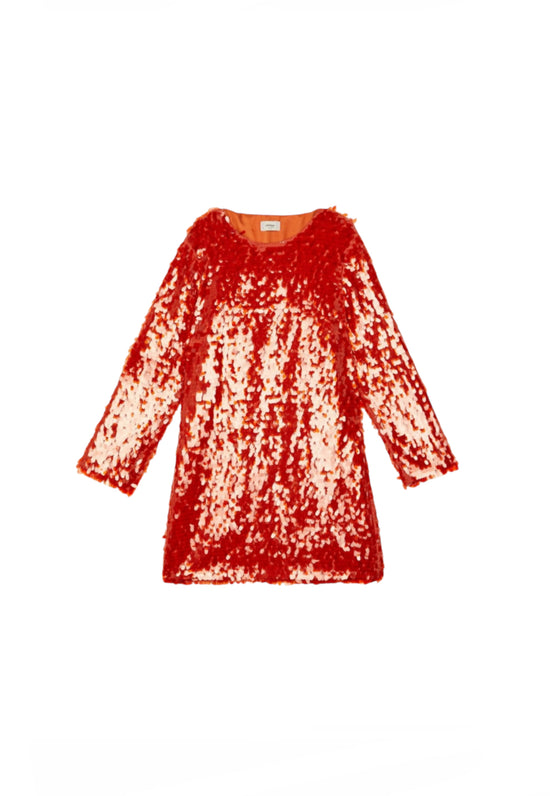 Otto’dame Orange Sequin Dress
