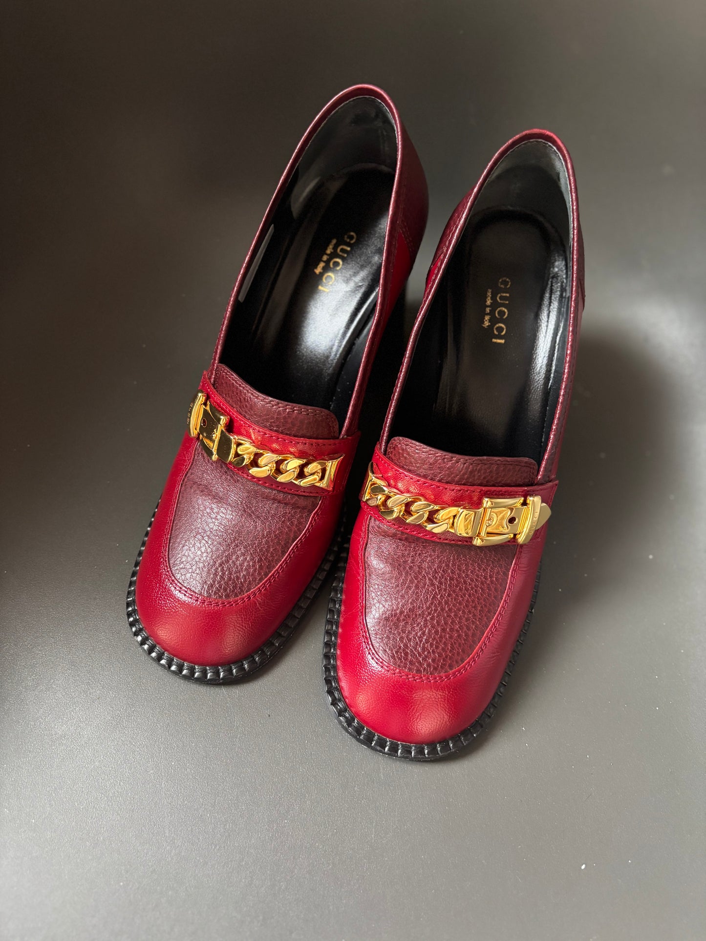 Gucci Chain Loafers