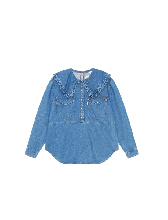 Ganni x Levi Denim Shirt