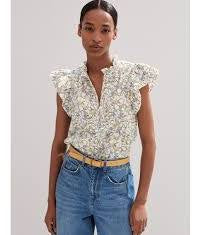 Me+Em Cotton Floral Top