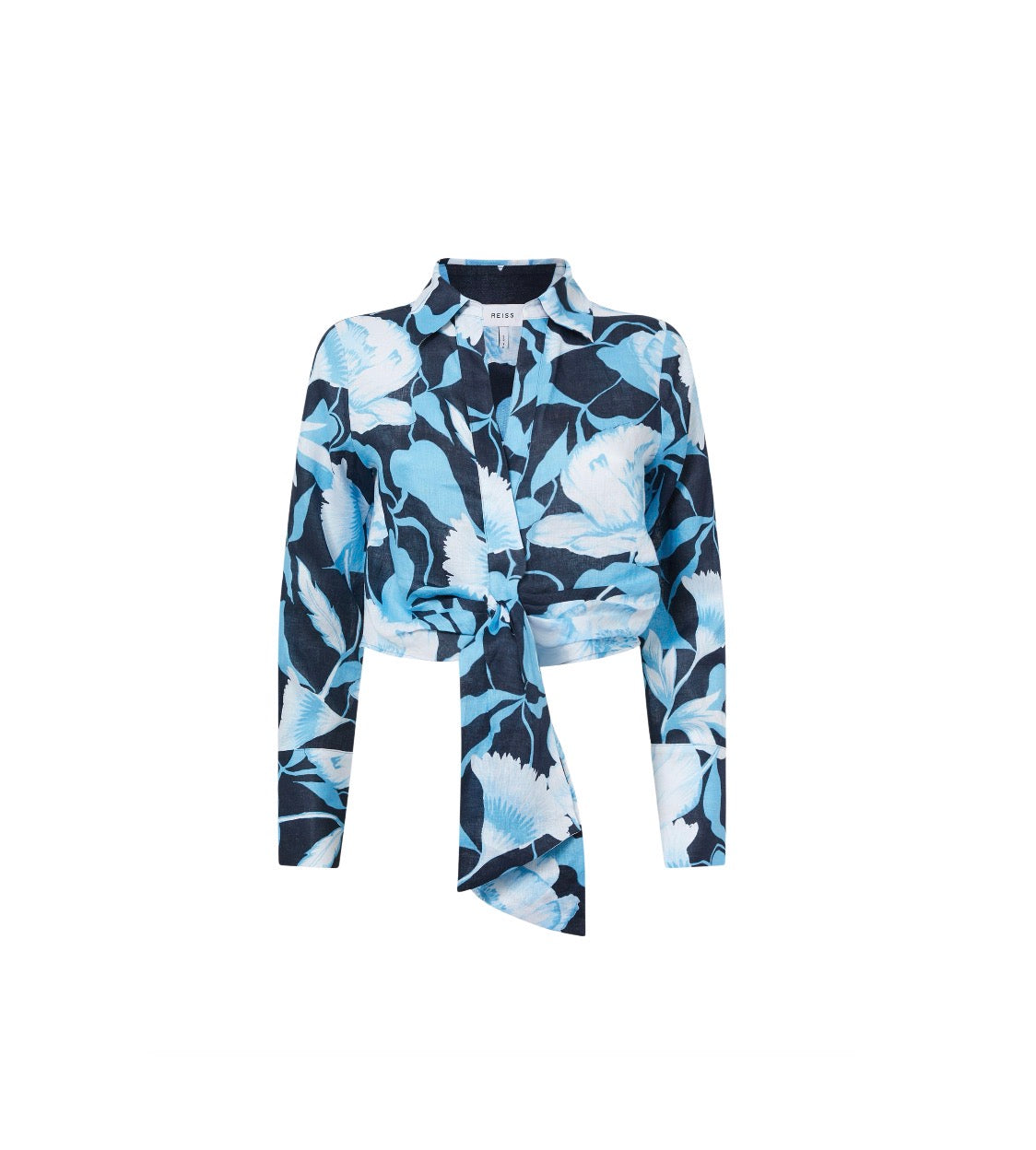 Reiss Sky Linen Shirt