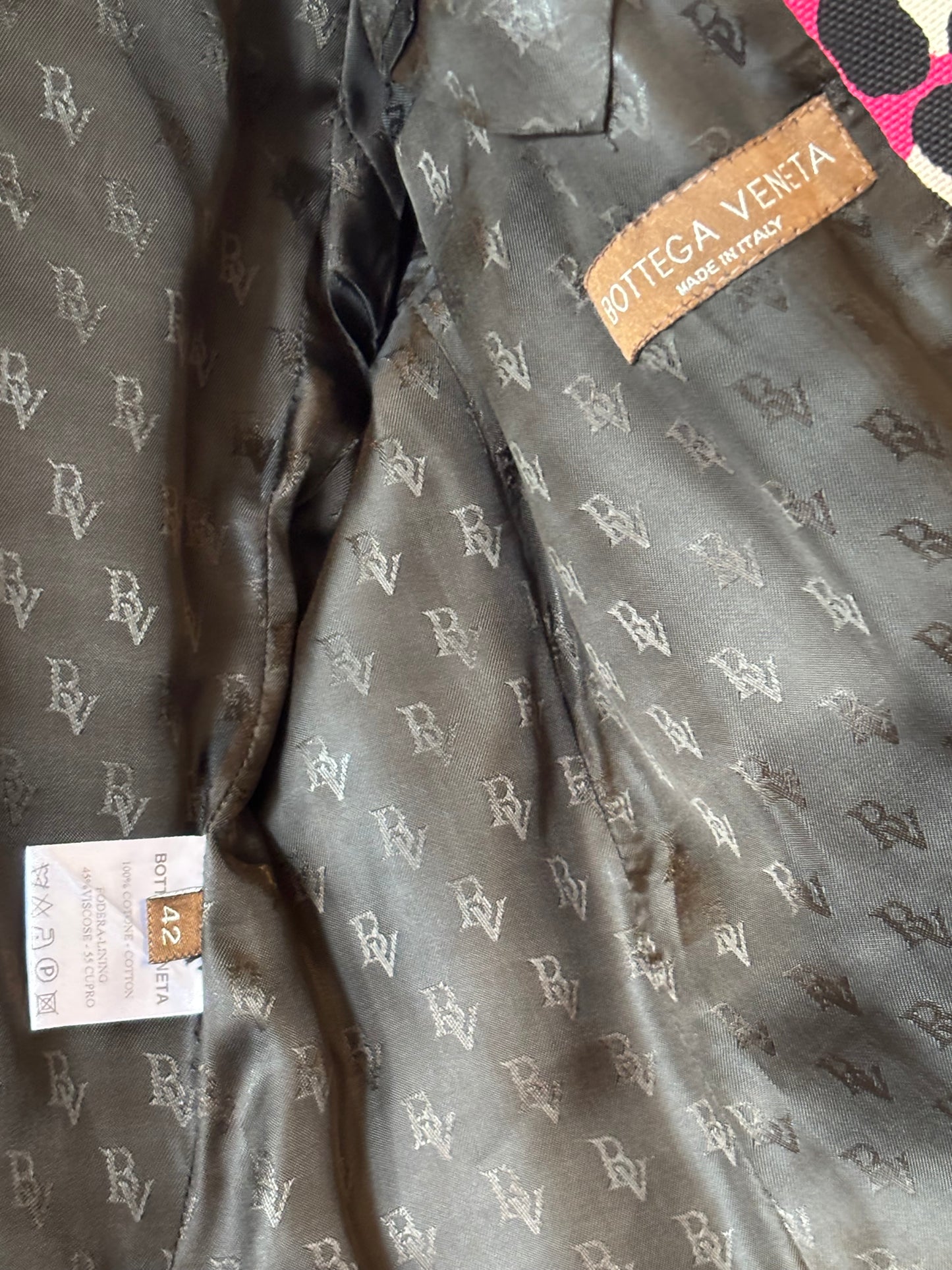 Bottega Veneta Pink Leopard Jacket