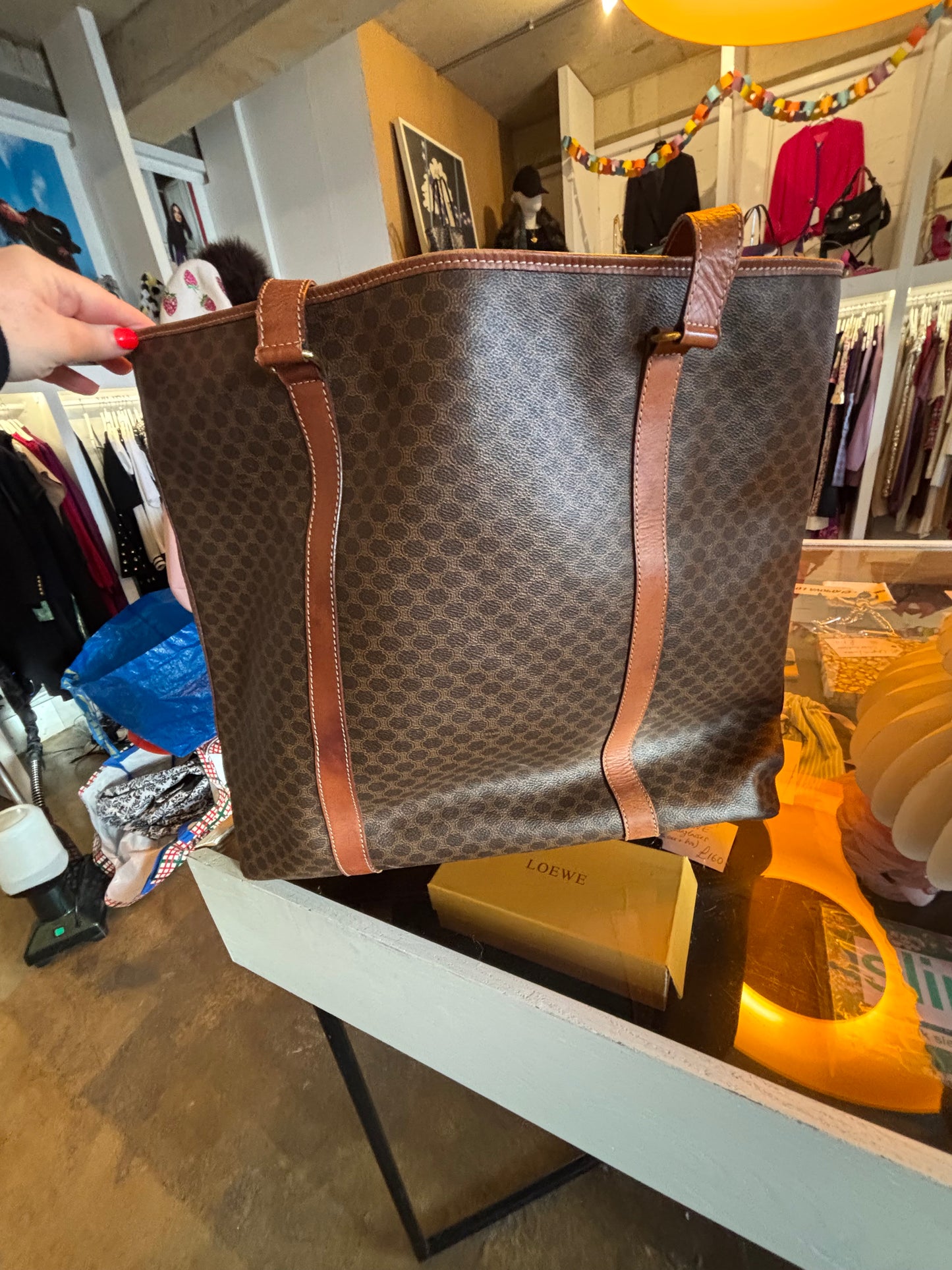 Celine Vintage Macadam Tote