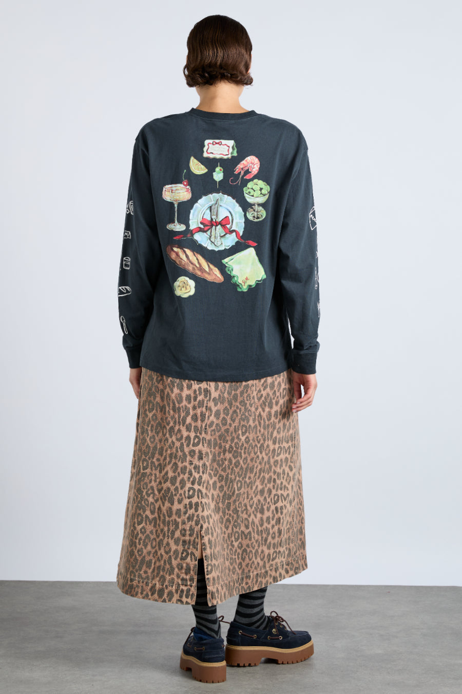 Damson Madder Leopard Rafe Skirt - current season