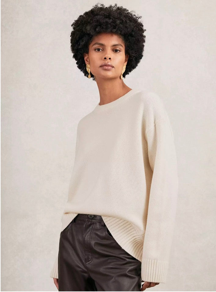 Reiss Ella Cashmere Mix Sweater