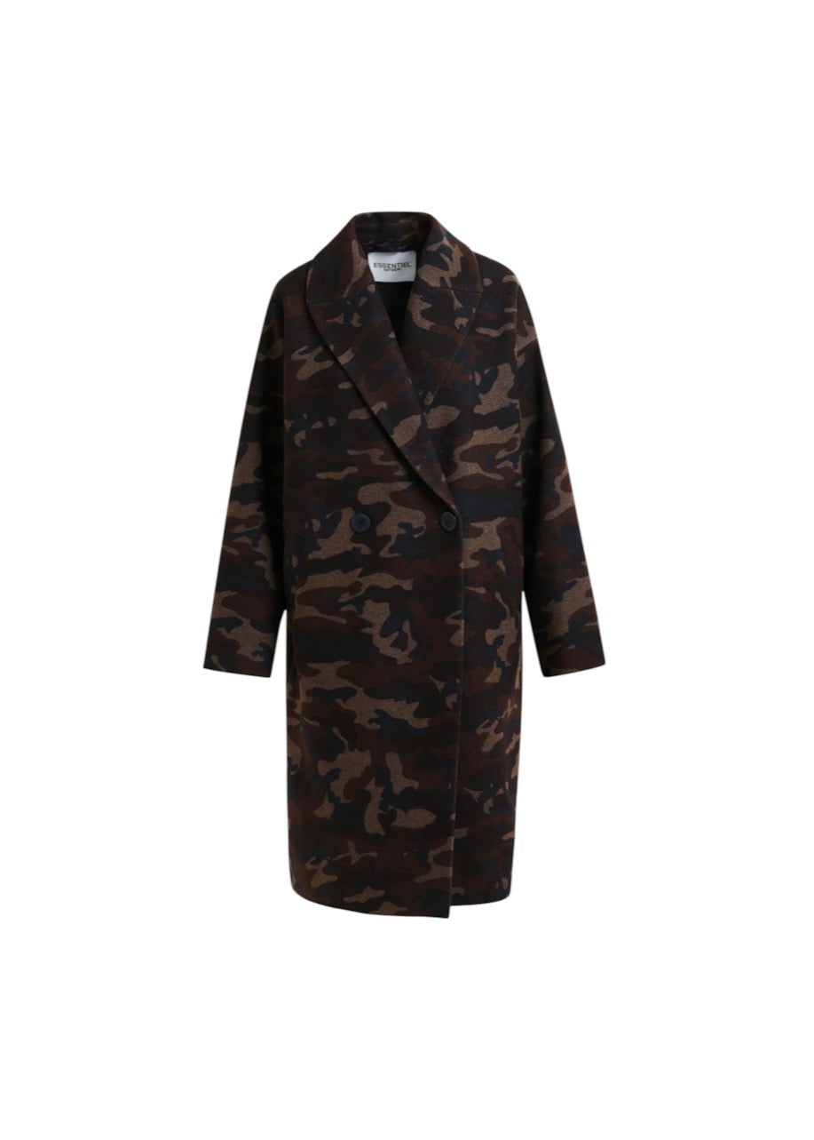 Essentiel Antwerp Camo Coat