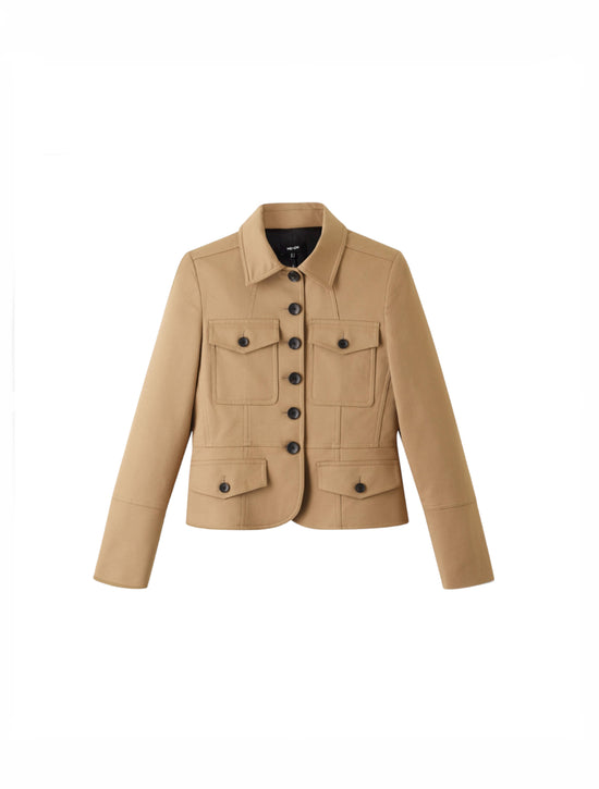 Me+Em Cotton Drill Jacket