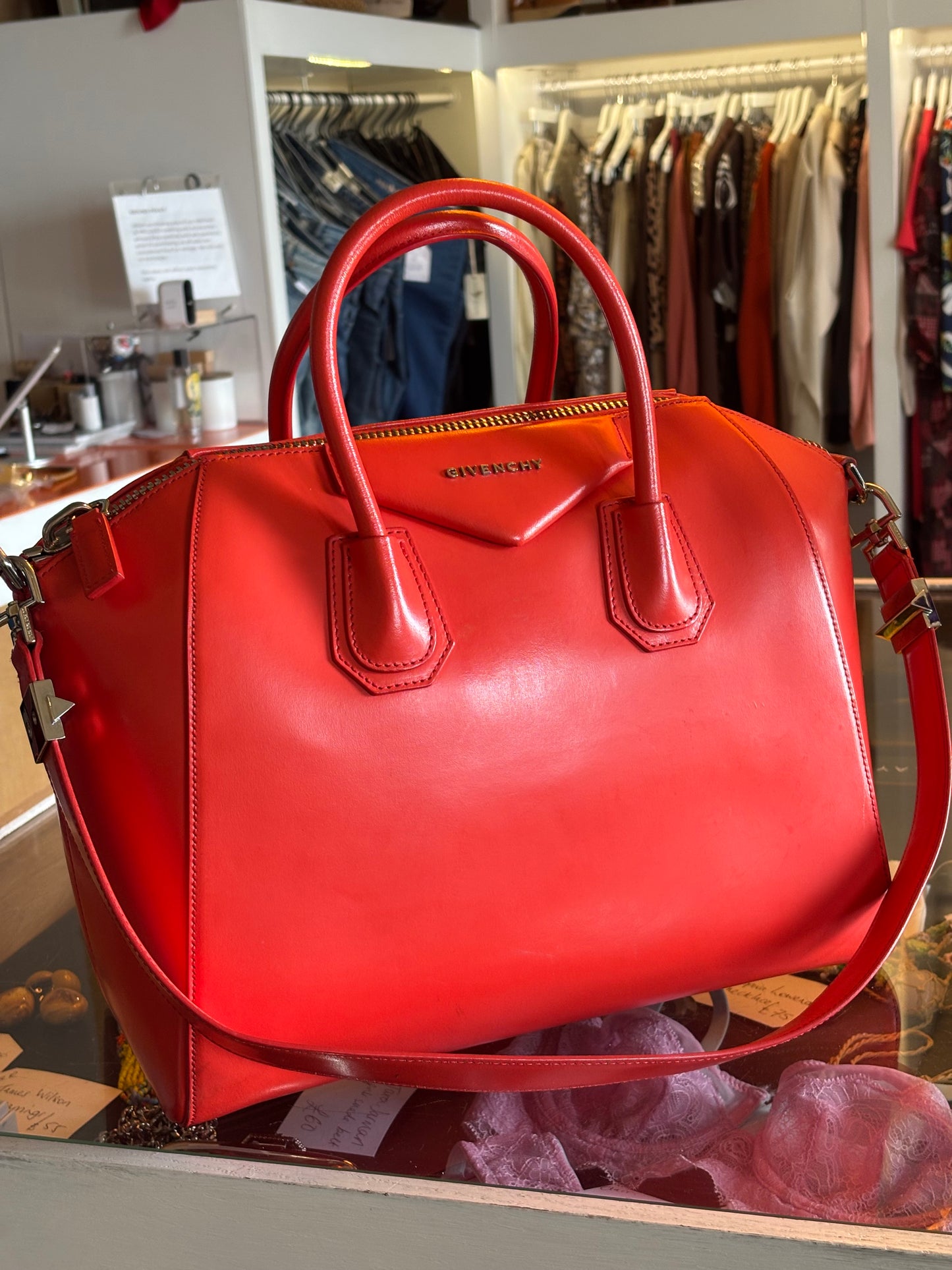 Givenchy Antigona Orange Bag