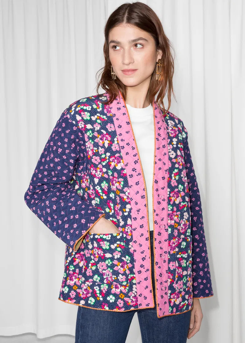 & Other Stories Quilted Jacket