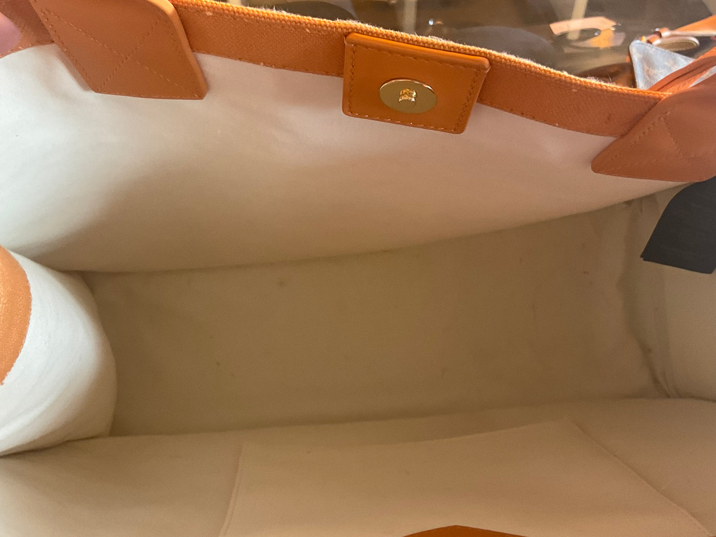 Sandro x Louis Barthelemy Orange Embroidered Kasbah Tote