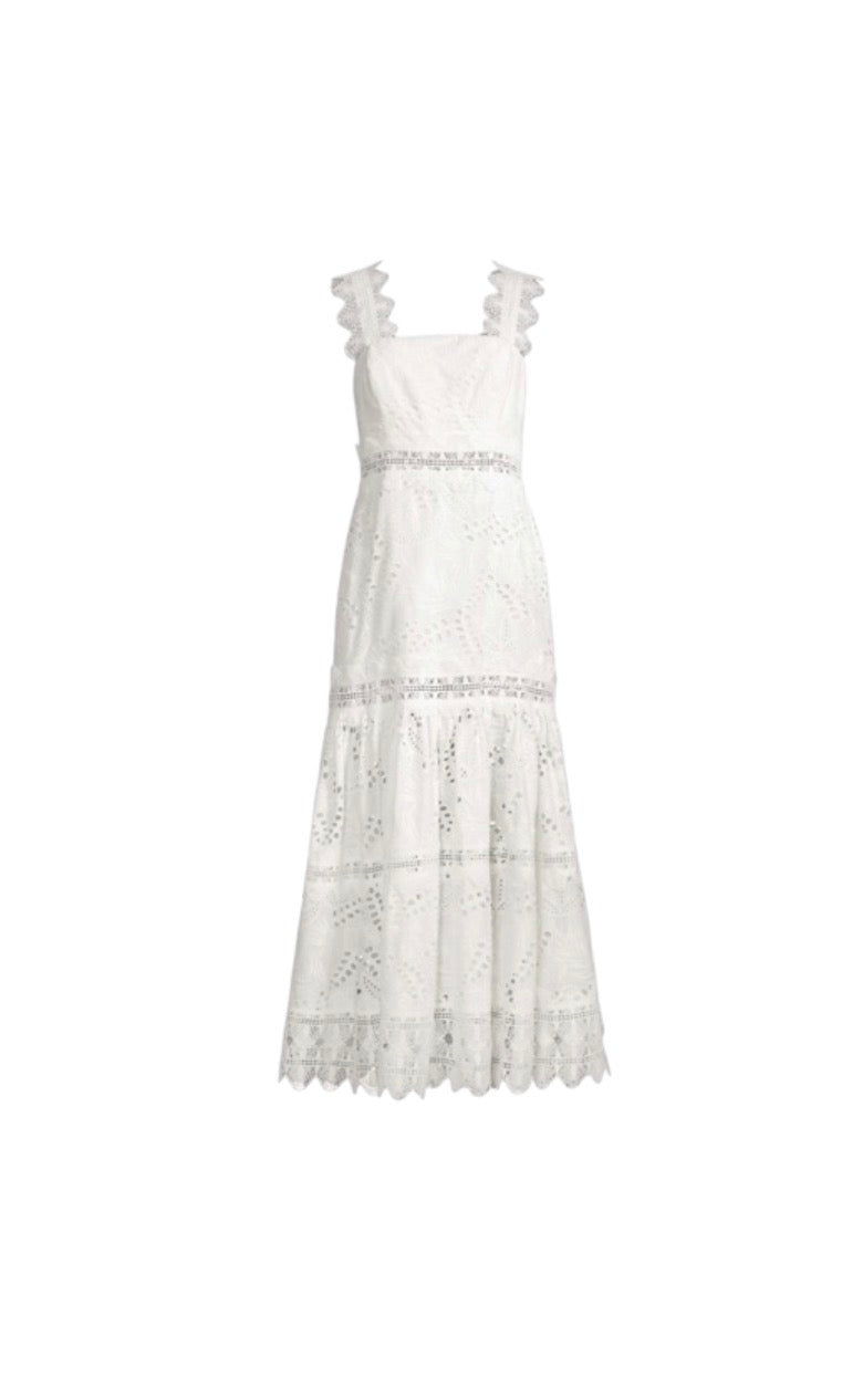 Waimari White Lace Dress