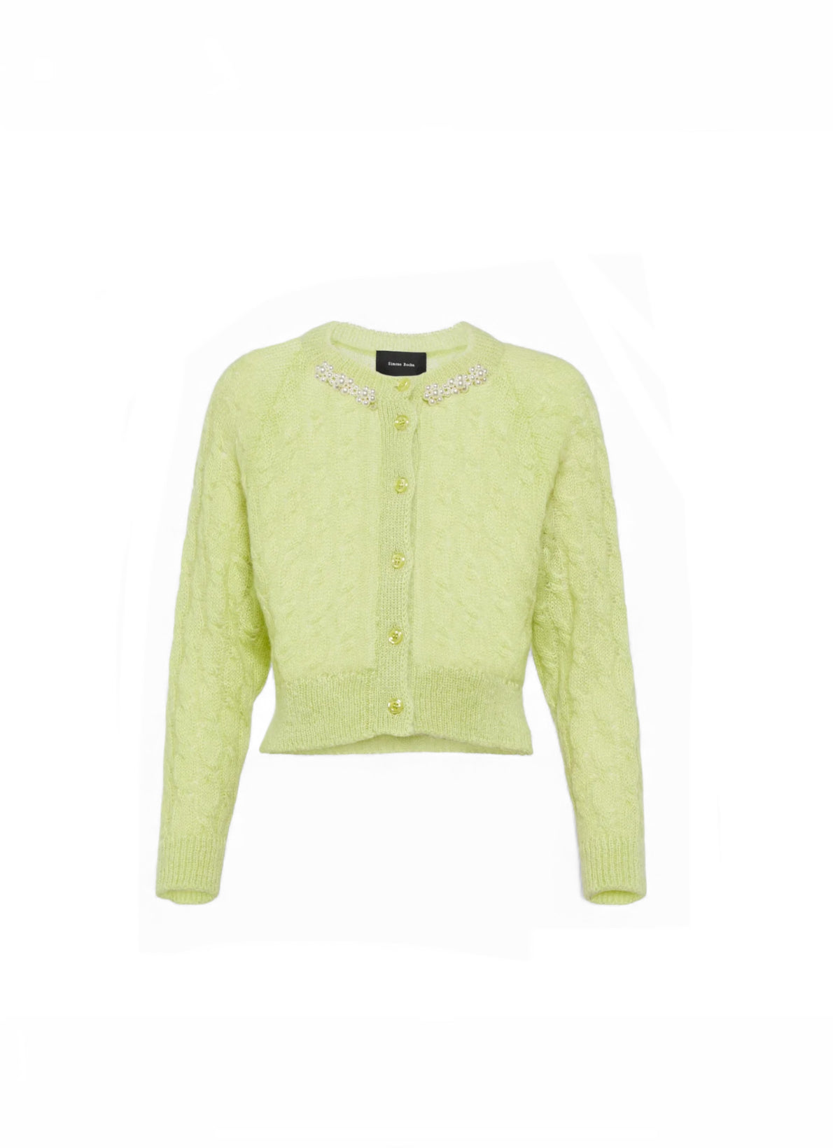 Simone Rocha Embellished Mohair Cardigan