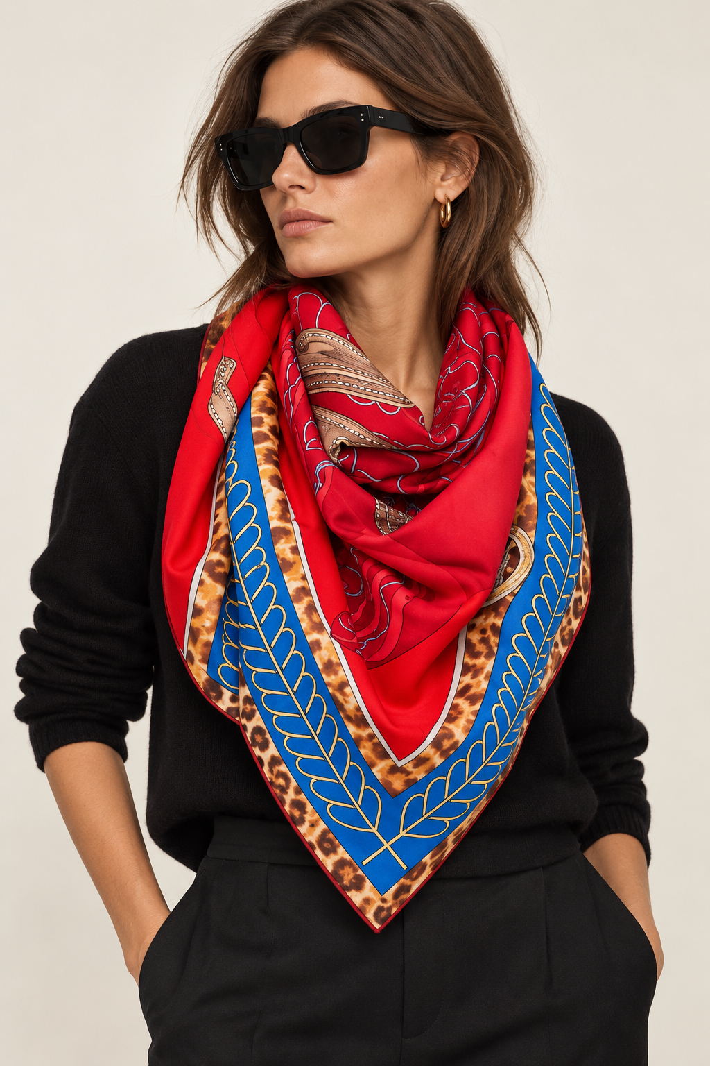 Hermes Selle d’Officier en Grande Tenue Scarf