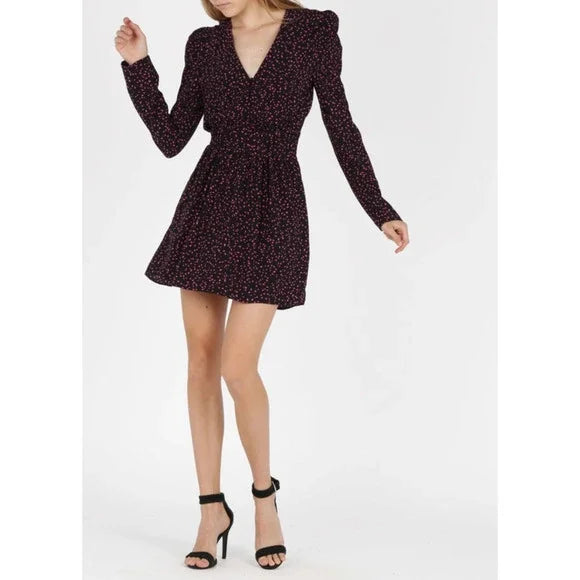 Maje Pink Spot Dress