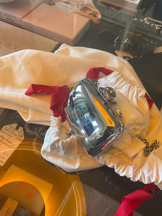 Alexander McQueen Crystal Box Bag