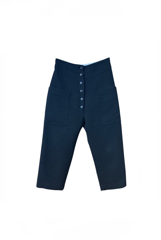 Celine (Phoebe Philo era) Black Wool Trousers