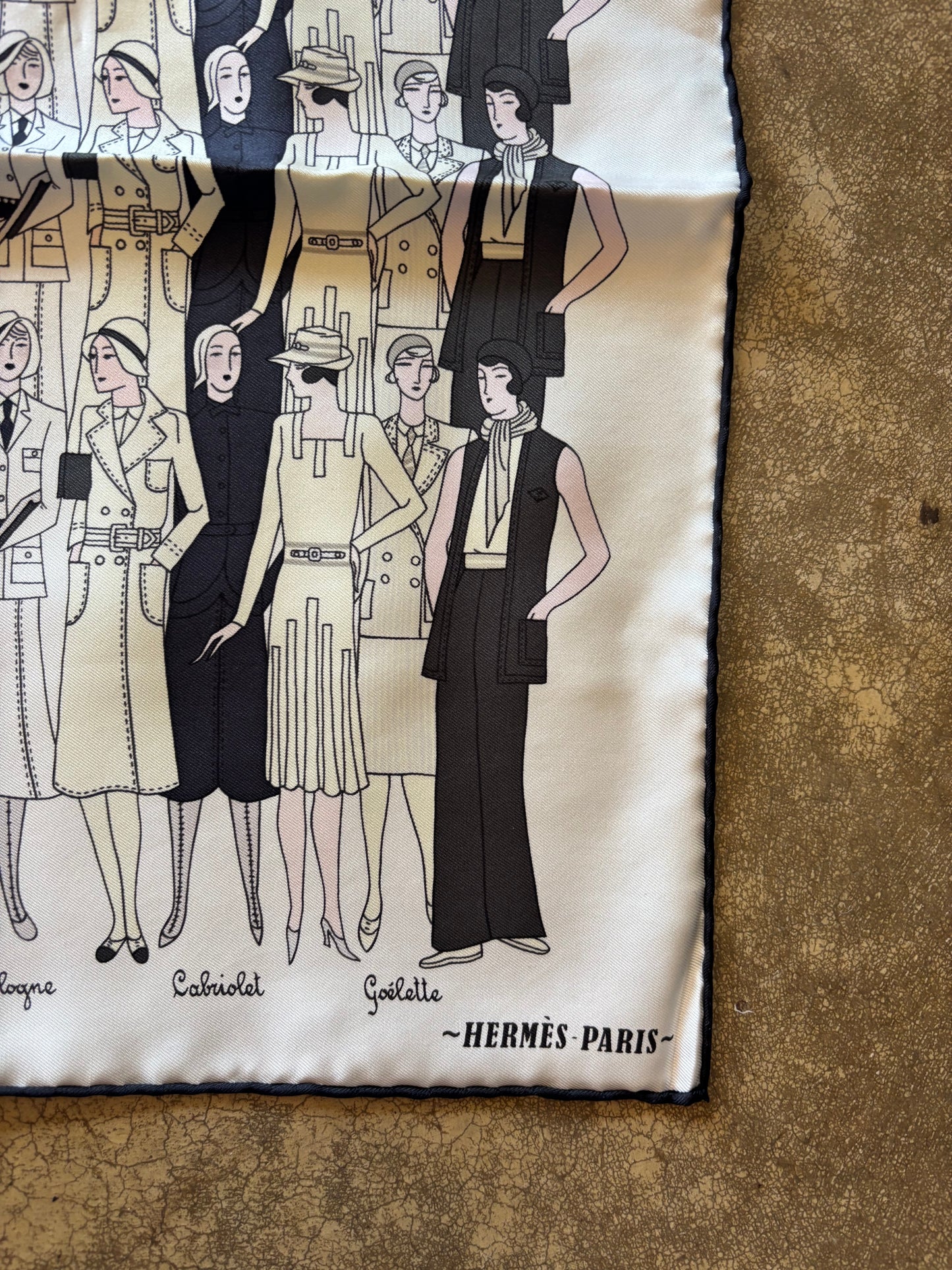 Hermes Les Sportives Silk Scarf