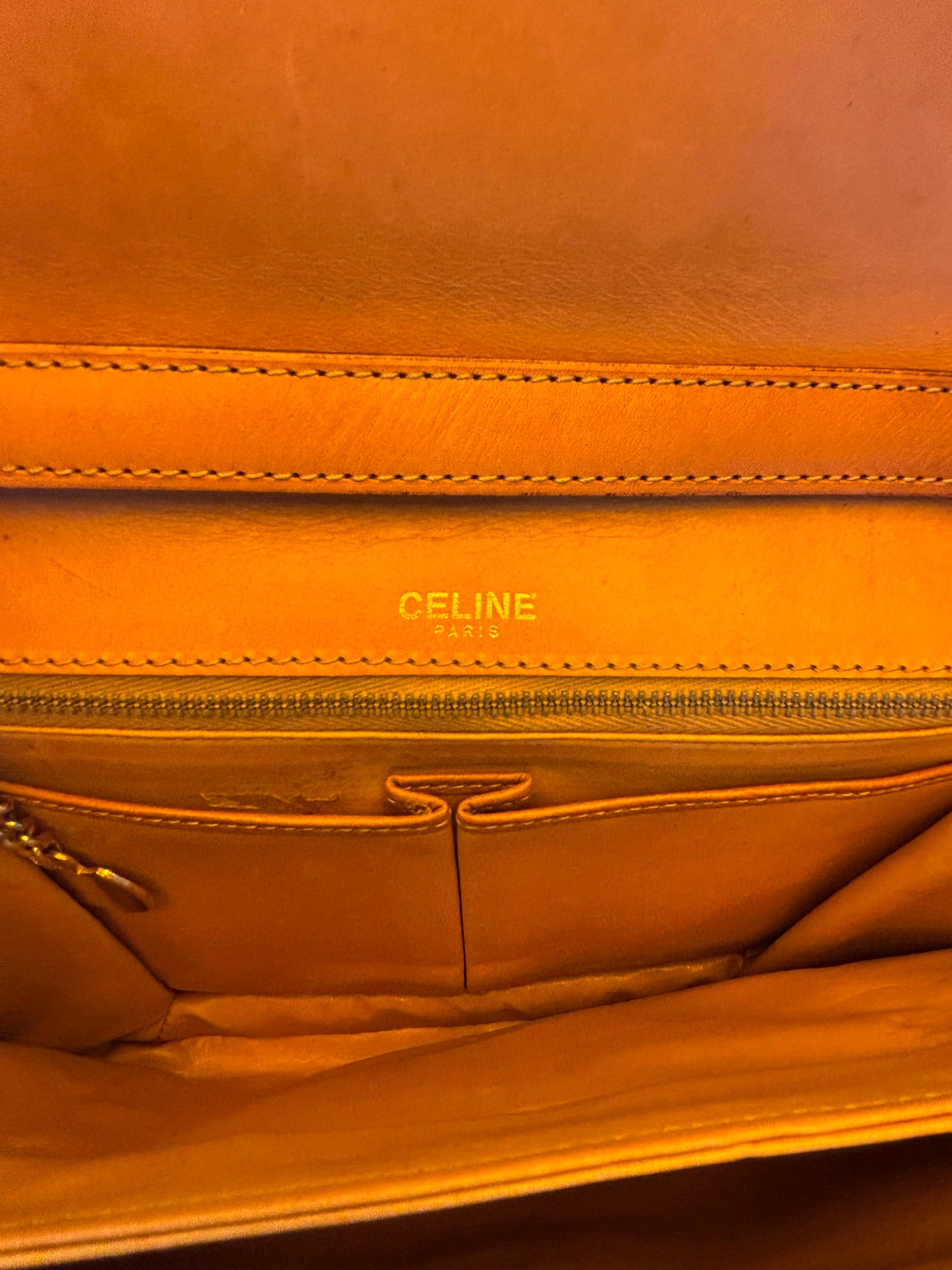 Vintage Celine Macadam Crossbody Bag