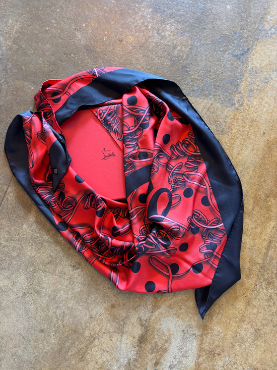 Christian Louboutin Silk Scarf