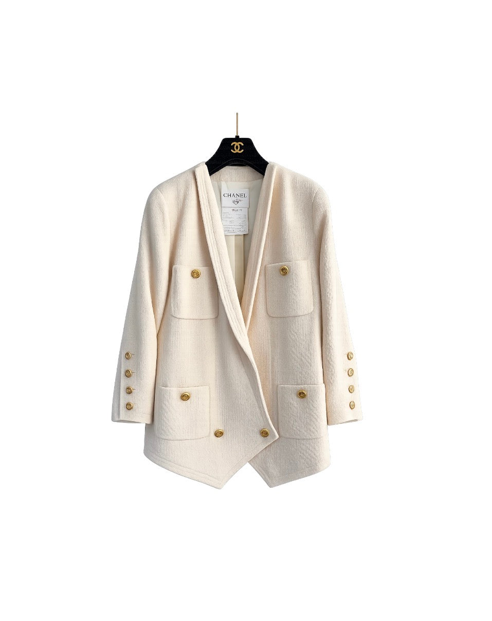 Vintage Chanel Cream Blazer