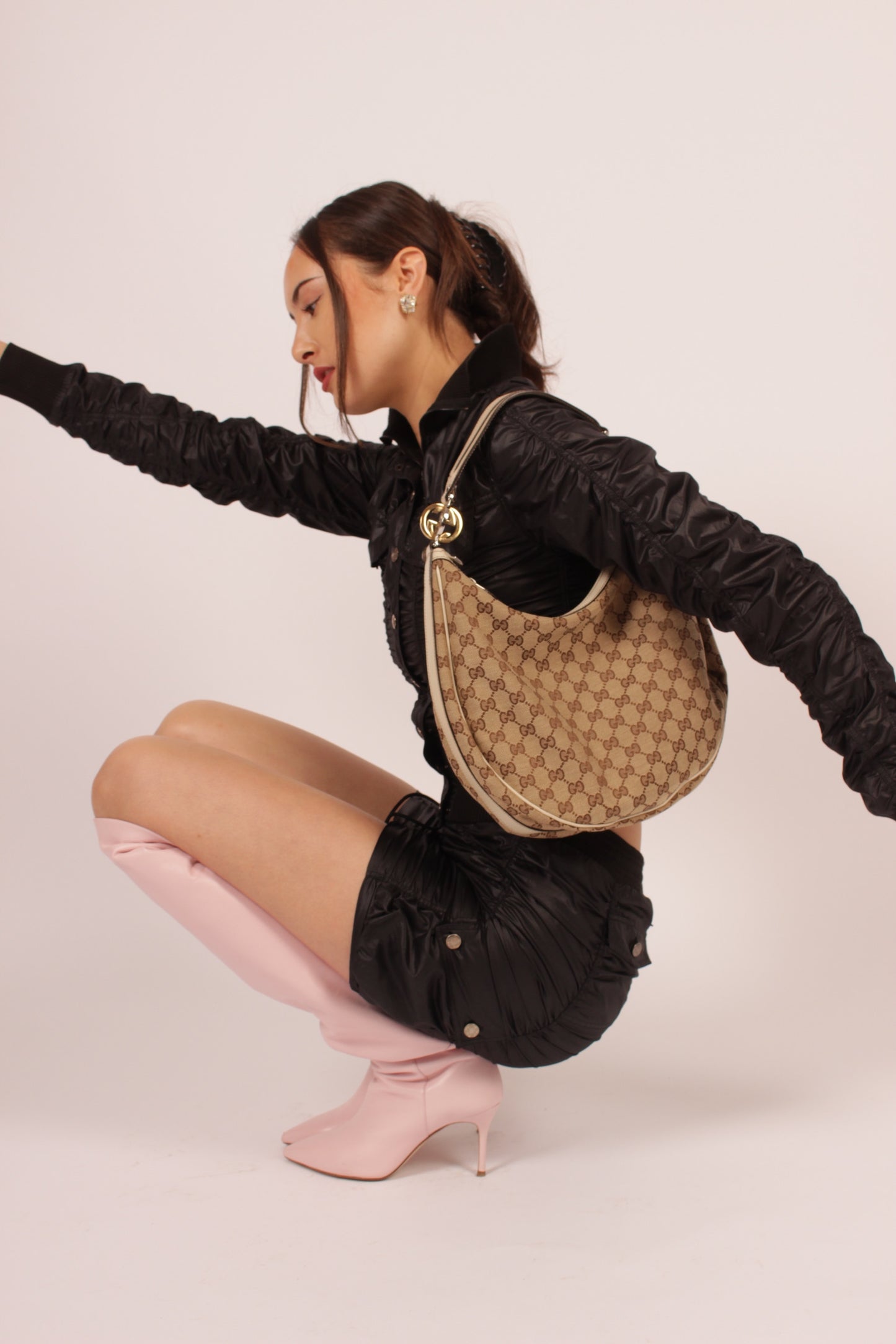 Gucci Hobo Twin Slouch Bag