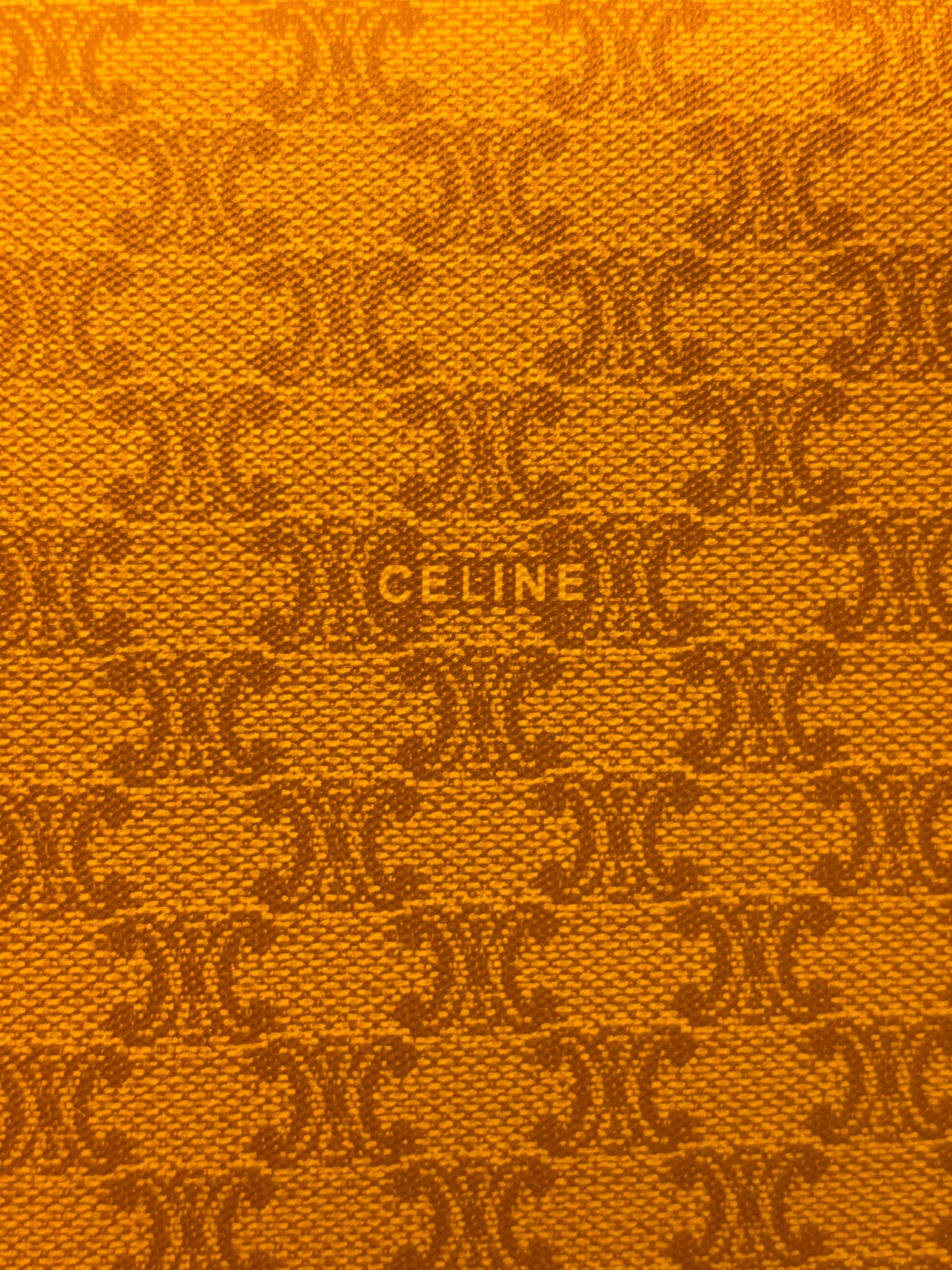 Celine Vintage Beige Macadam Bag