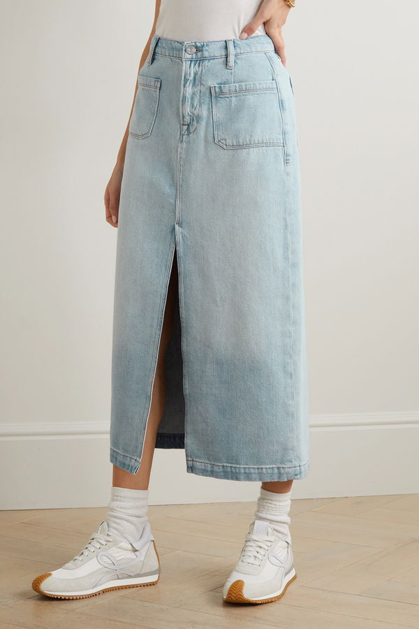 Frame Bardot Denim Skirt