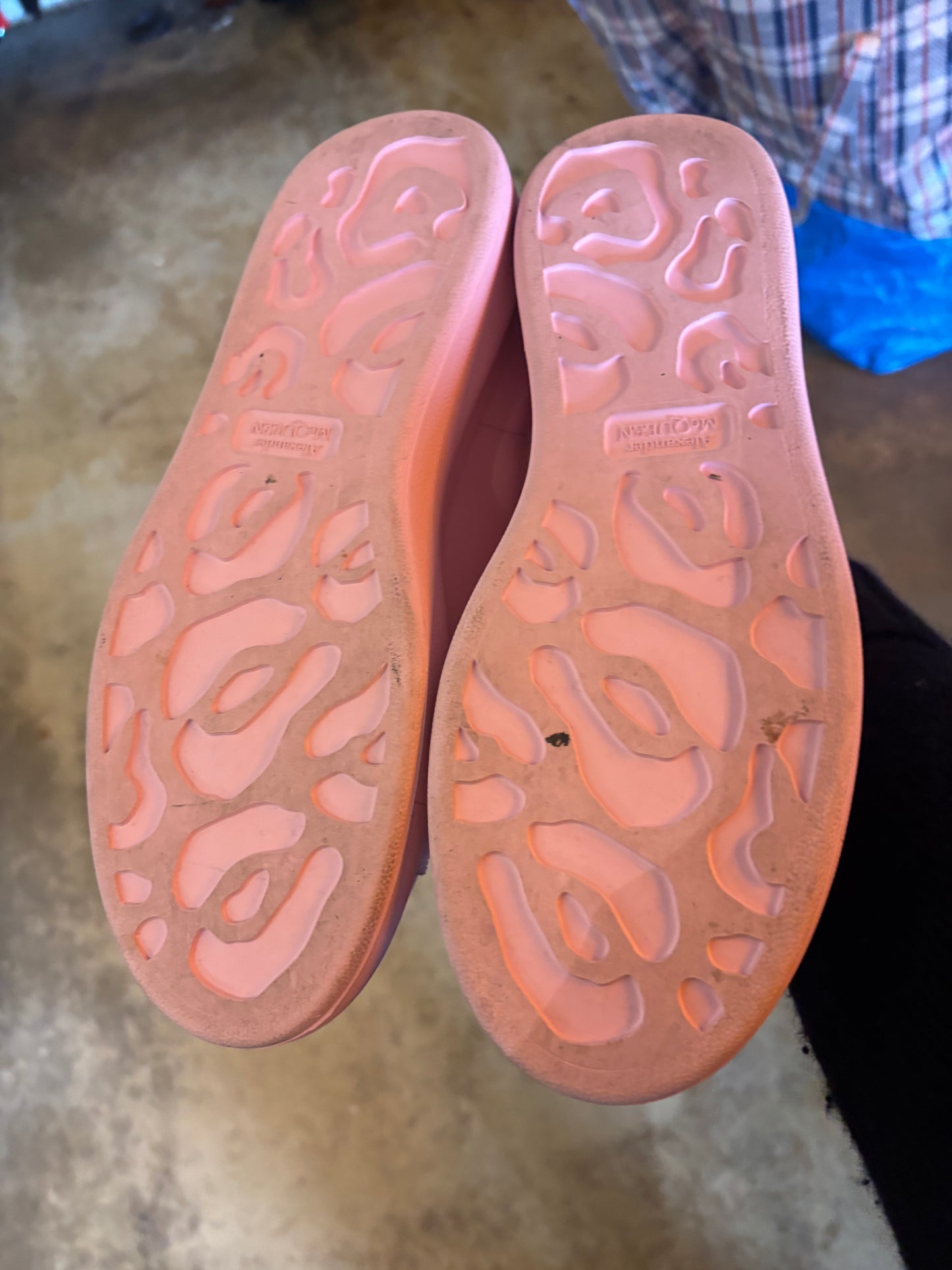 Alexander McQueen Pink Trainers