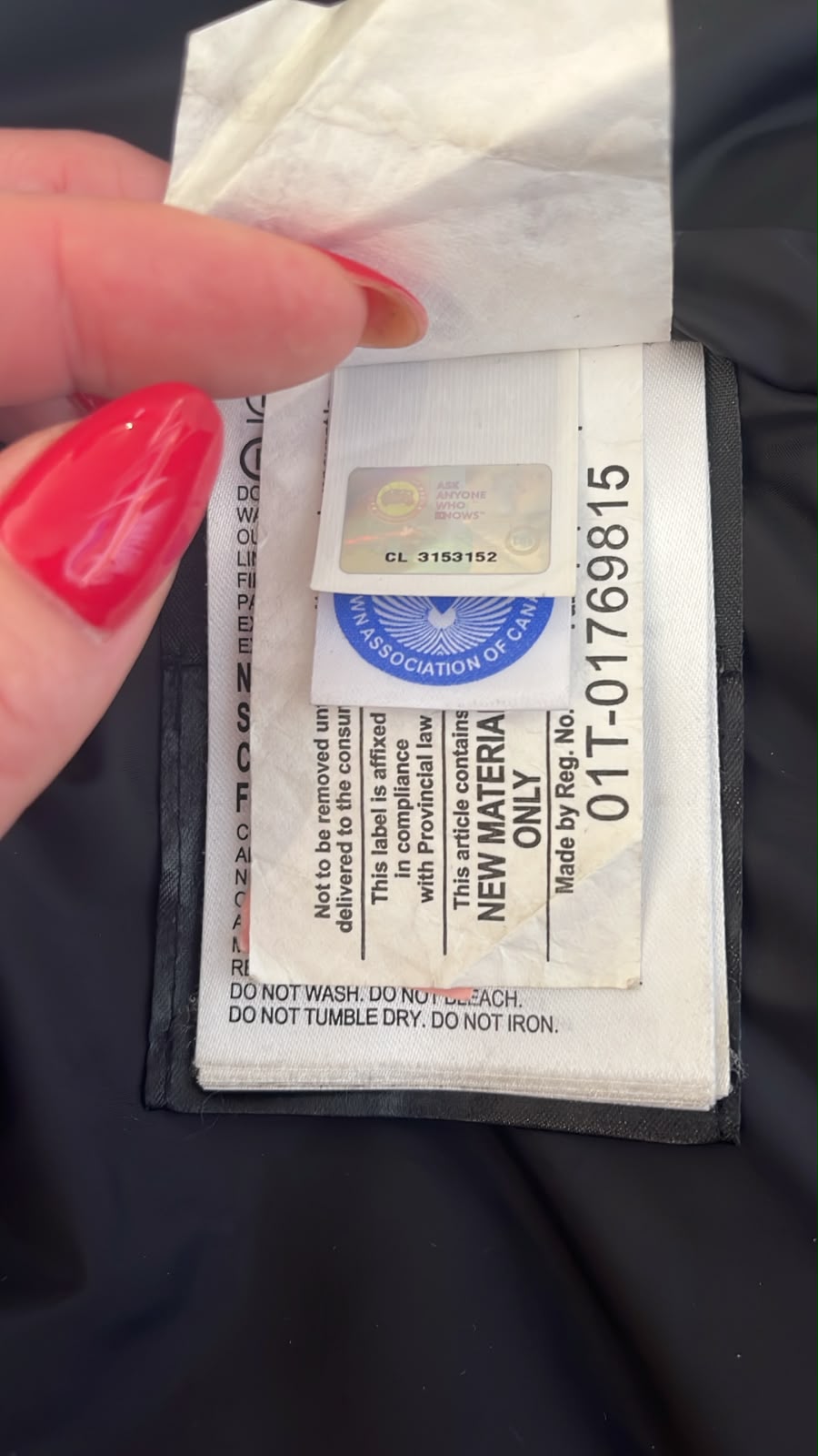Canada Goose Beige Down Jacket