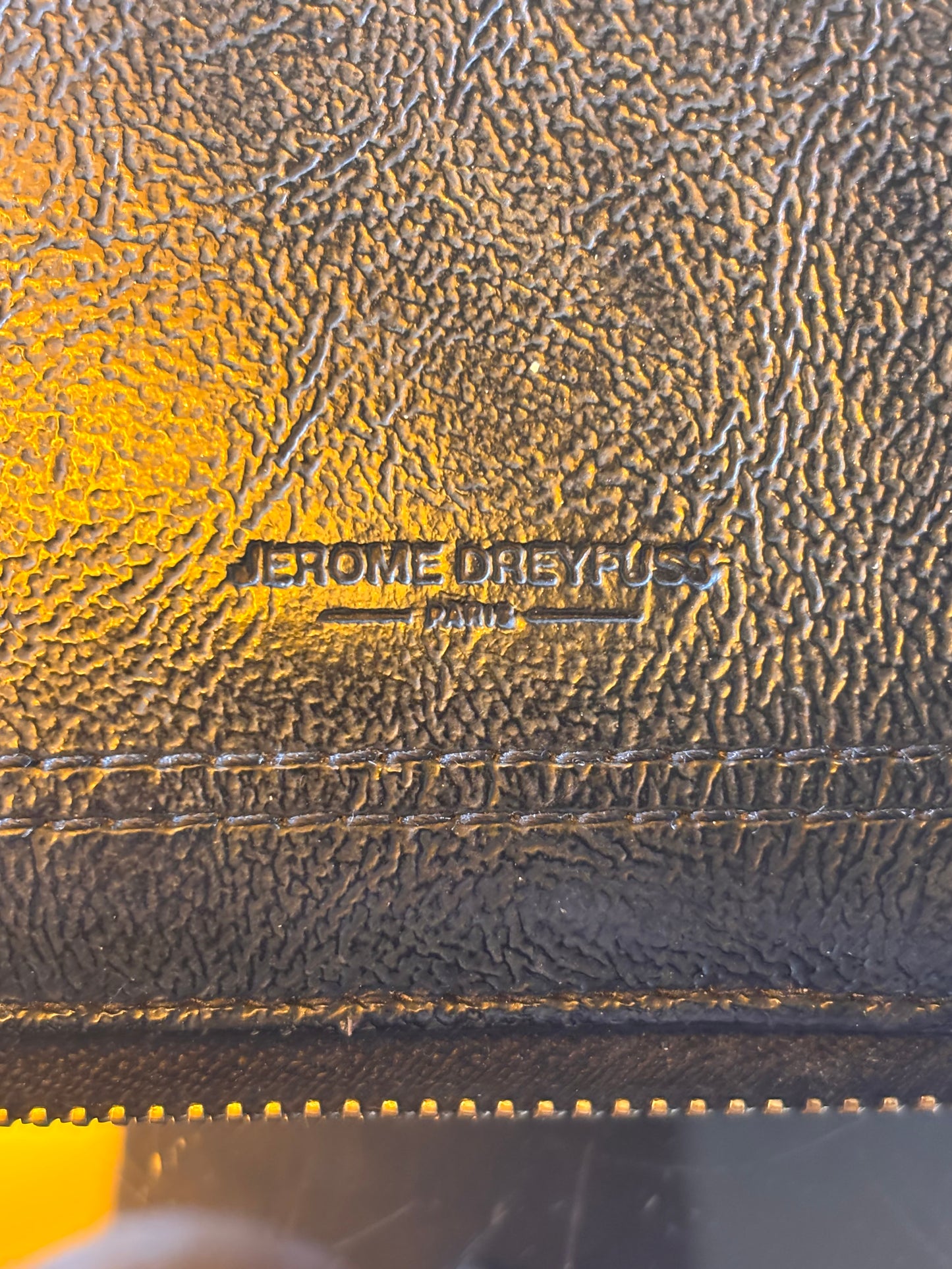 Jerome Dreyfuss Black Leather Wallet