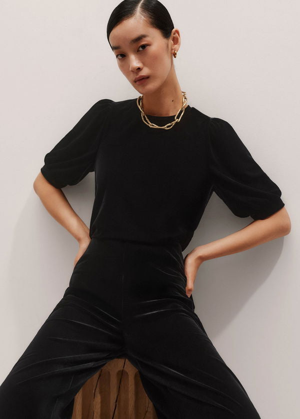 Me+Em Velvet Top - nwt