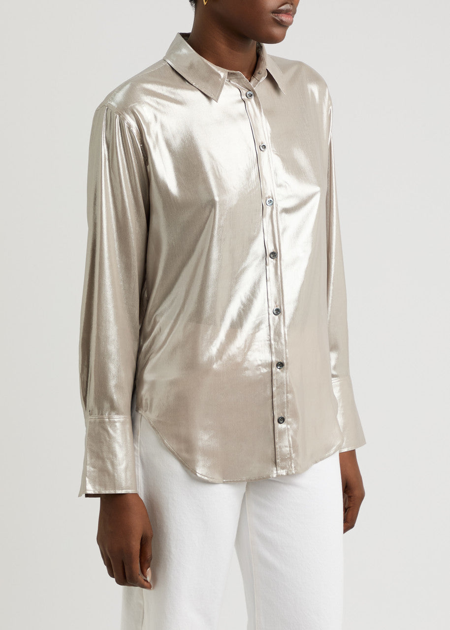 Frame Gold Shimmer Blouse