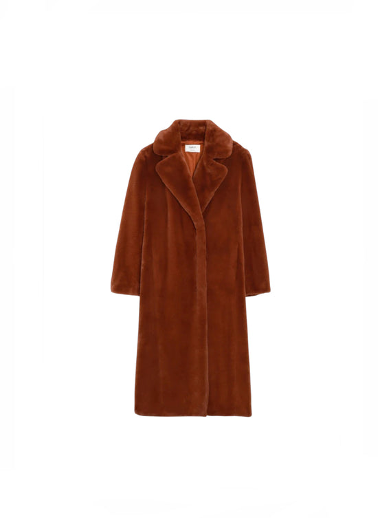 Ba&sh Faux Fur Coat