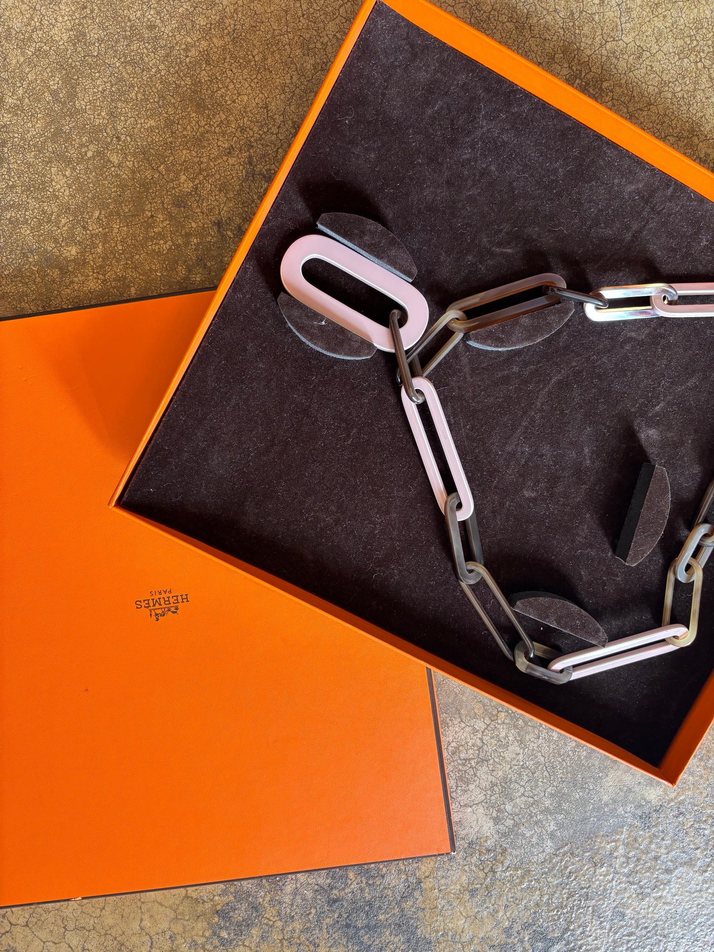 Hermes Large Link Necklace