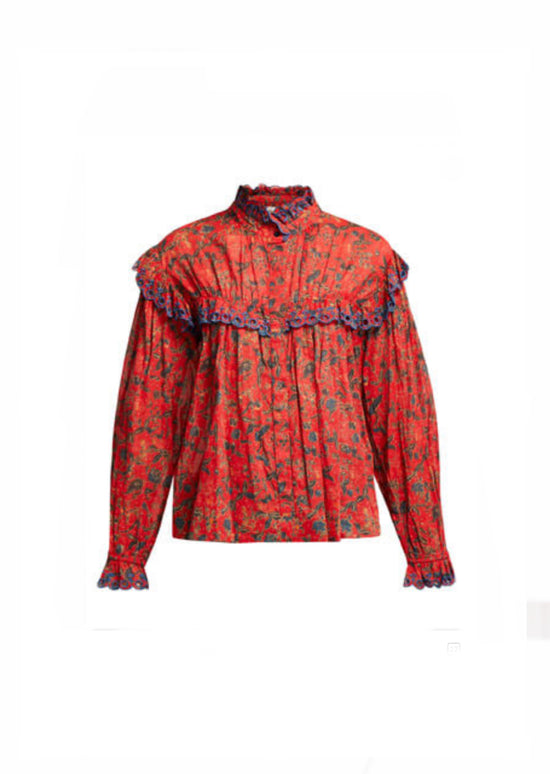 Isabel Marant Red Blouse