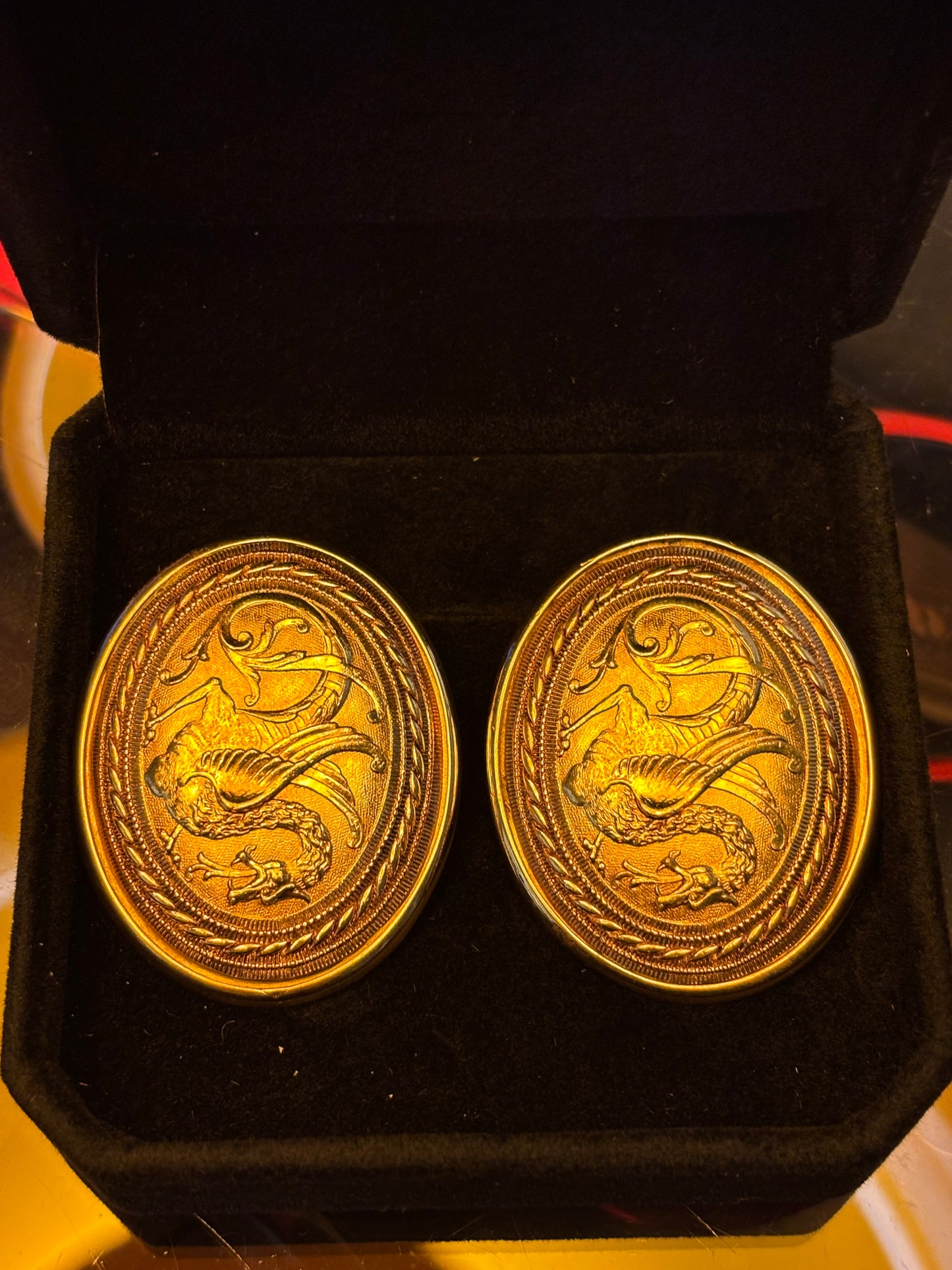 Gian Franco Ferre Oversized Earrings