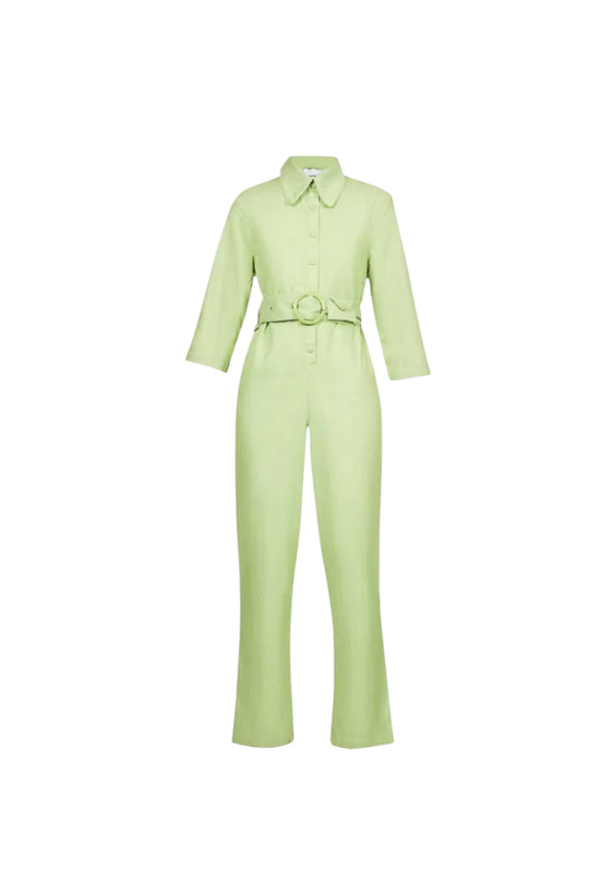 House of Sunny Green Jumpsuit