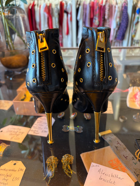 Tom Ford Gold Rivet Heels
