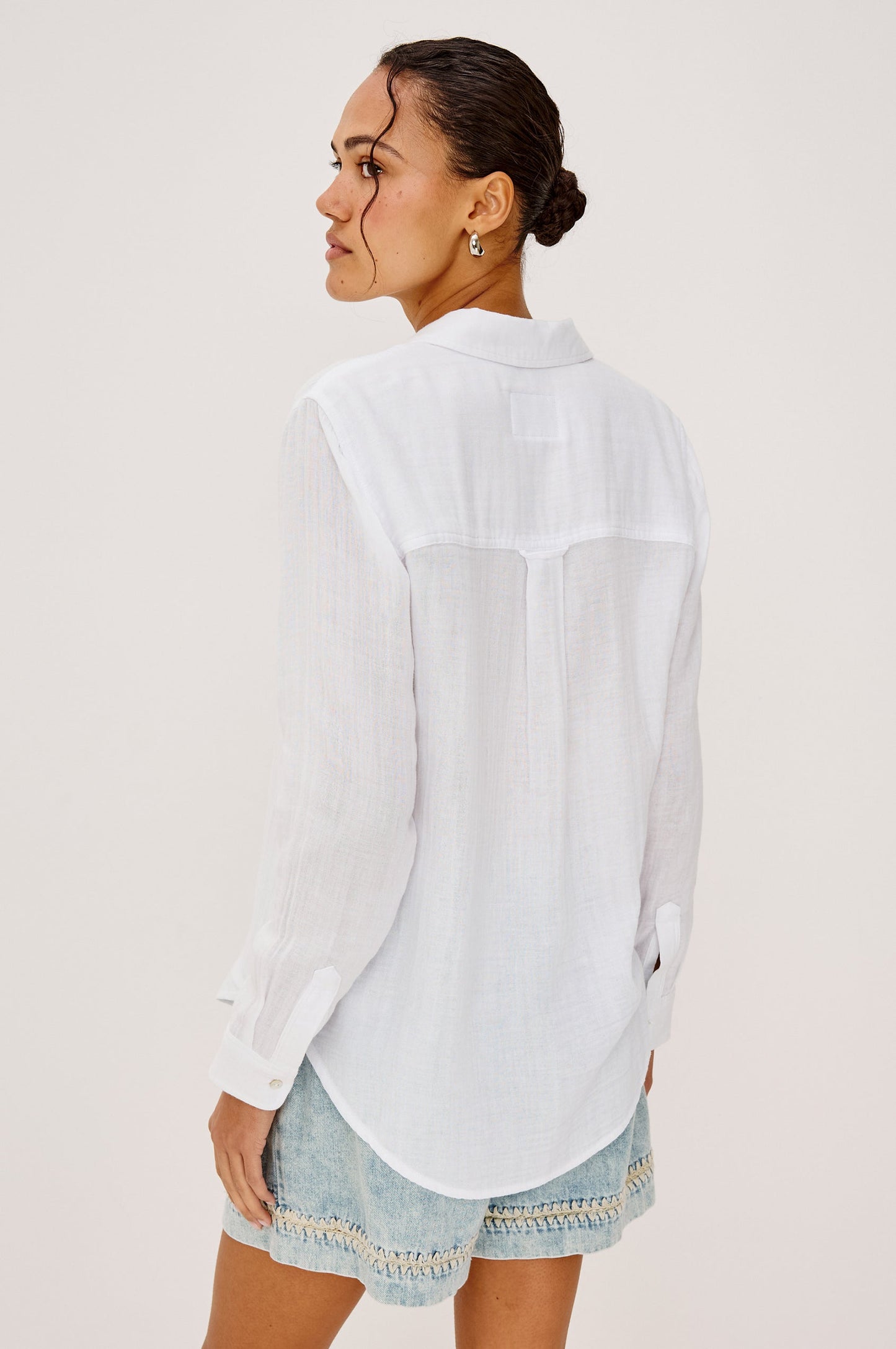 Rails Ellis White Cheesecloth Shirt