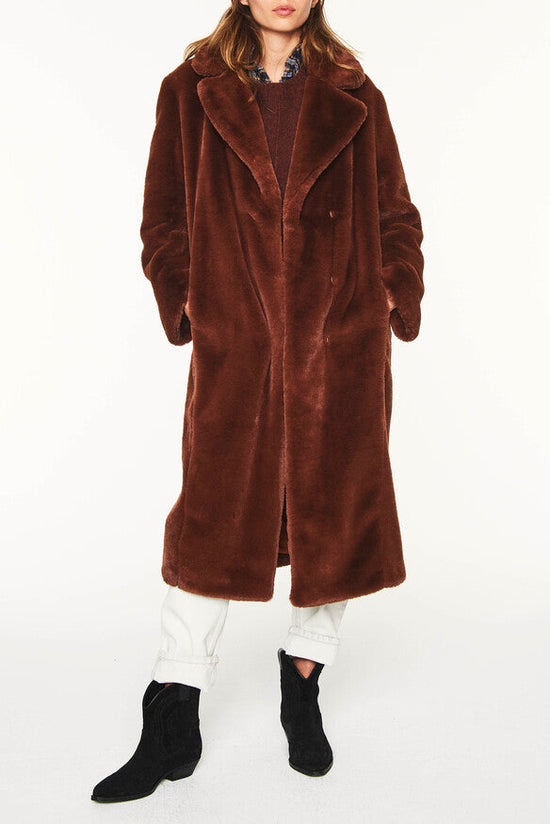 Ba&sh Faux Fur Coat