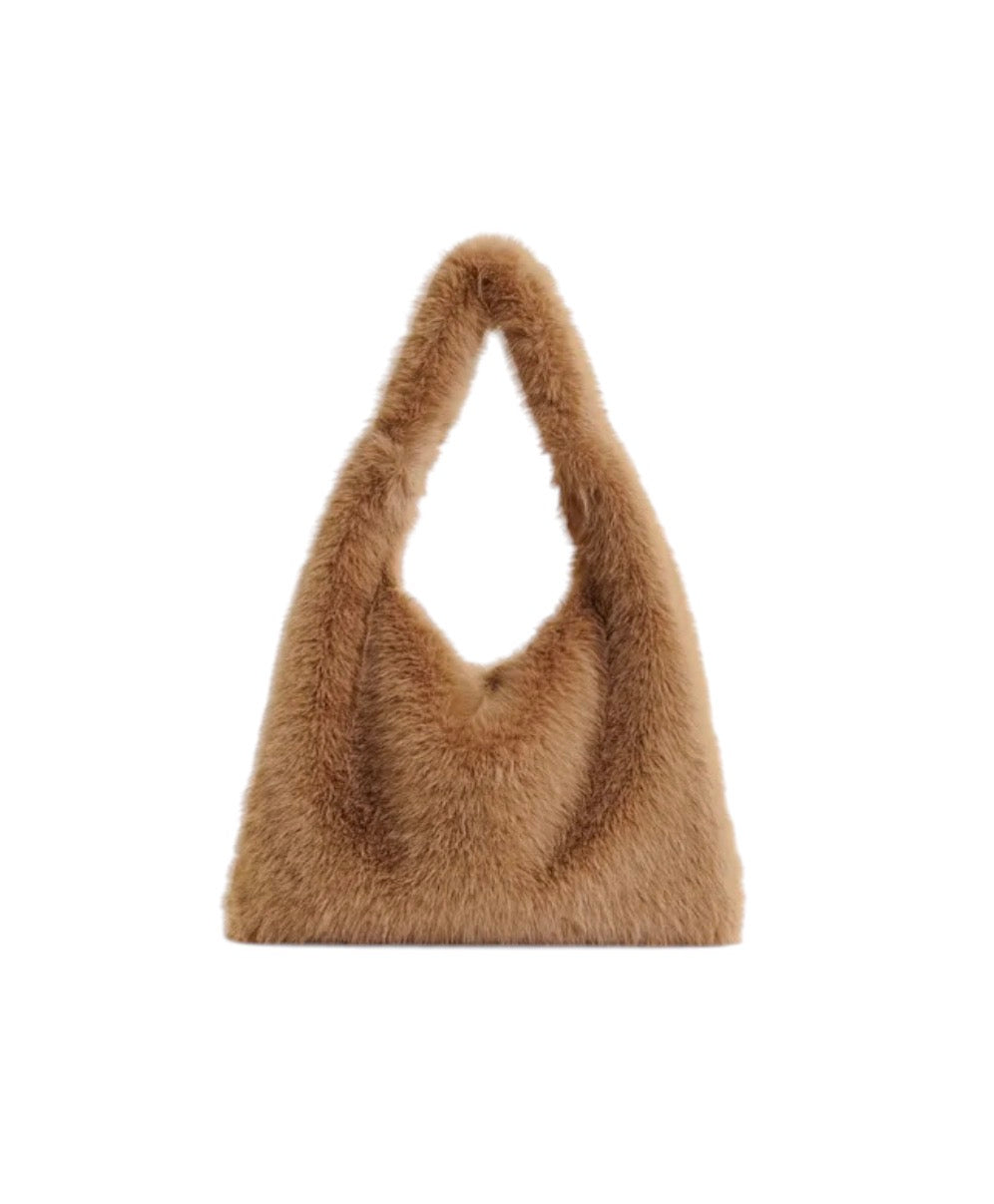 Essentiel Antwerp Faux Fur Tote