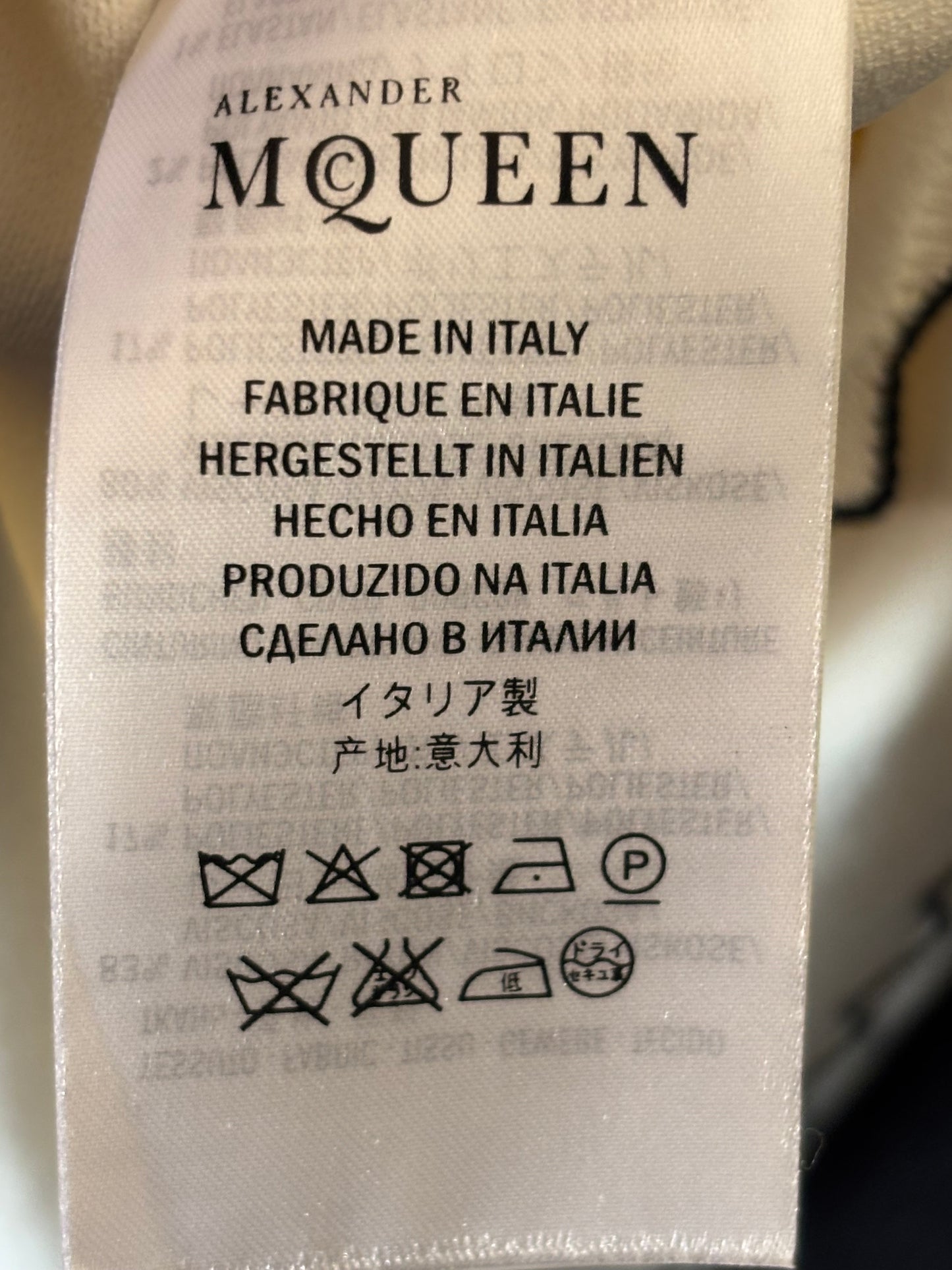Alexander McQueen Fine Knit Stretch Skirt
