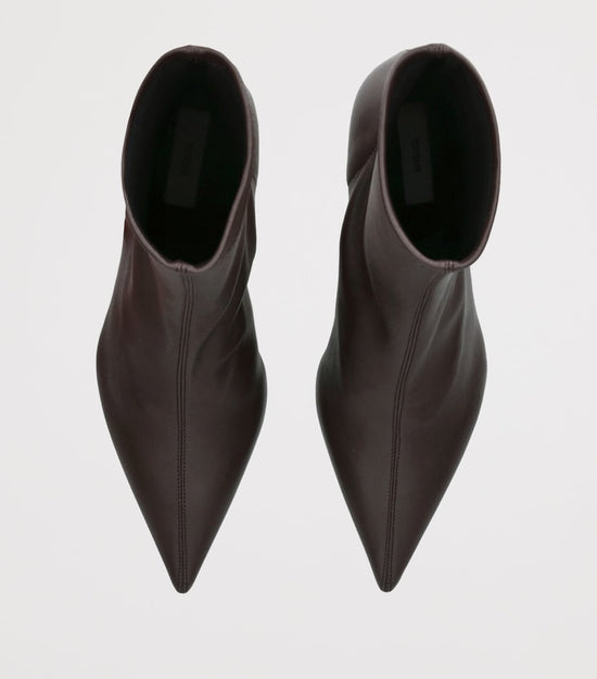 Toteme Brown Stretch Leather Boots