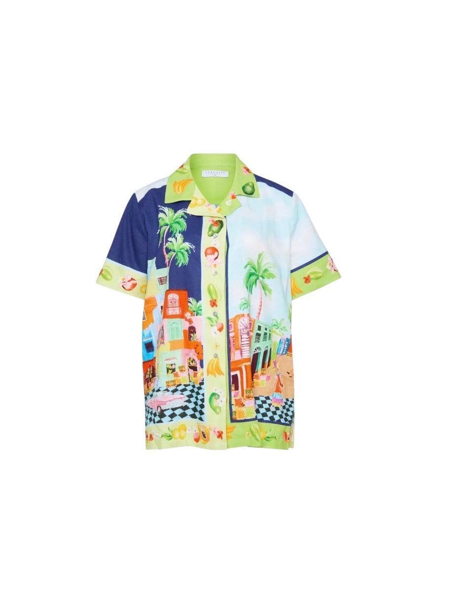 Seafolly Cuban Shirt - nwt
