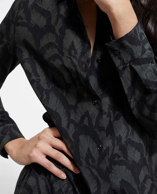 The Kooples Silk Feather Dress