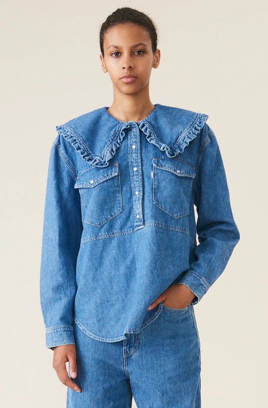 Ganni x Levi Denim Shirt