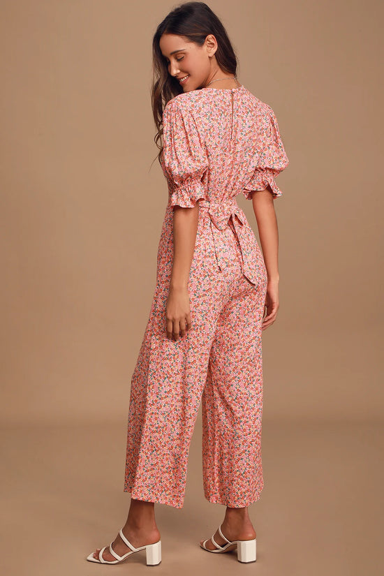 Faithful The Brand Floral Print Jumpsuit