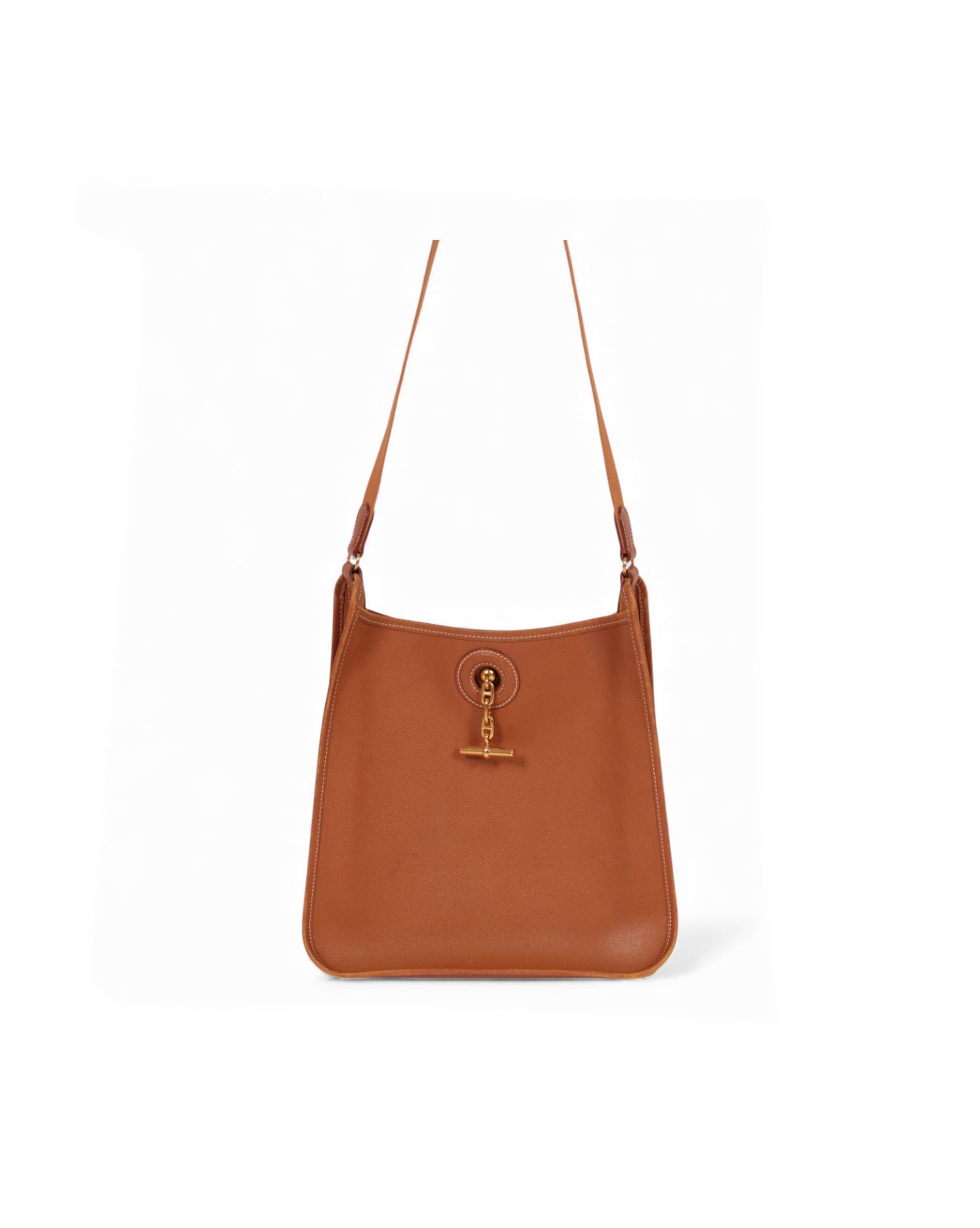 Hermes Vespa Tan leather Bag